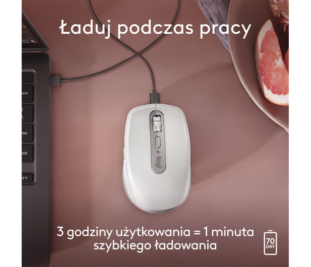 LOGITECH MX Anywhere 3S for Mac Pale Grey 910-006946 - 1261409 - zdjęcie 10